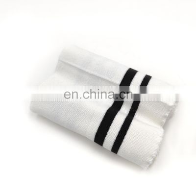 Most fashion customized ribbing polyester 1x1 2*2 rib fabric for jacket rib cuff polyester