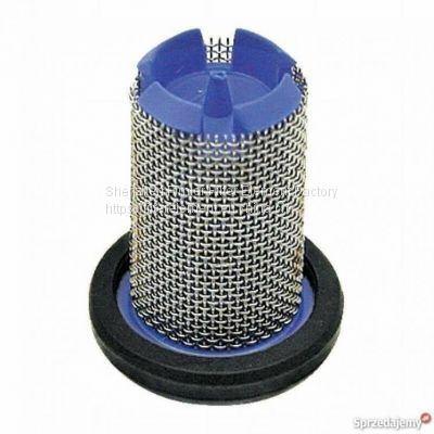 Replacement Hardi Nozzle Filter 725043,with mesh size 50 blue,with preassembled gasket and stainless steel screen on plastic body