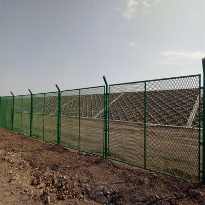 High-speed rail fence and highway barrier