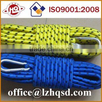 16 strands braided polyester rope type ,braid cord