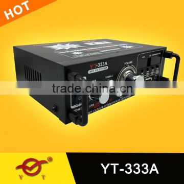 audio amplifier with bluetooth 12v YT-333A support usb/sd/fm