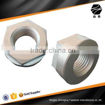 galvanized M32 hex flange lock nut 10.9grade