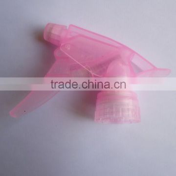 2015 New Design High Quality 28/410 YuYao Transparent Pink Model A Plastic Garden Sprayer