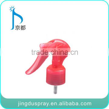 plastic transparent red mini trigger sprayer JD-202A