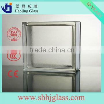 Hot sale decorative glass wall brick/glass block price with high quality