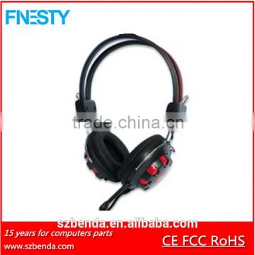 Wholesale High Quality Cheap Headset with Microphone for Computer Gaming Headset