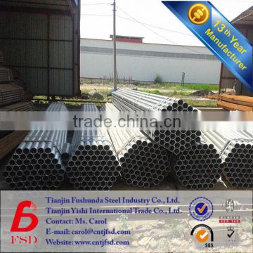price&specification galvanized iron pipe, water pressure test ductile iron pipe