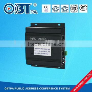 OBT-9708 IP master controller for IP PA system
