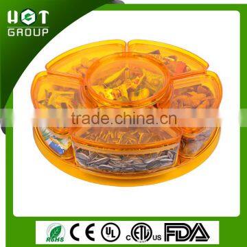 Custom Wholesale plastic Food Round Biscuit Candy Tin Boxes