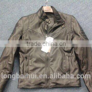 latest style mens leather jacket stock lot