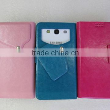 General case for mobile phone PU leather with silicone suction ( S/M/L/XL)