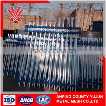Cheap aluminum spear top garrison steel picket fencing