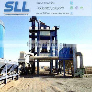 Sincola 20ton mobile asphalt plant/batching asphalt mixer