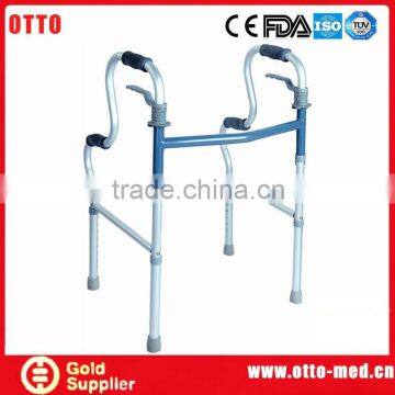 Hos sale aluminum folding walking frame