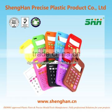 School or office colorful plastic caculator case