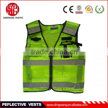 New Style Green and Black Reflective Vest