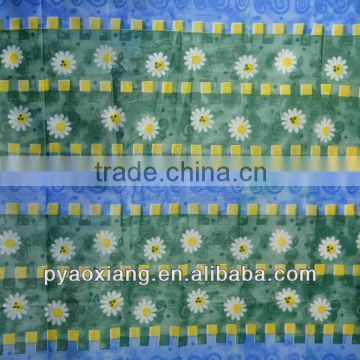 2013 westerm hot colorful and flowering peva table cloth or bath cloth