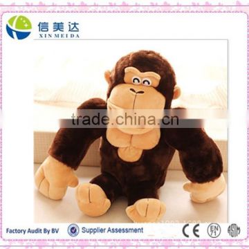 Black stuffed gorilla &Plush Chimpanzee toys& orangutans