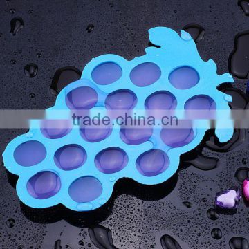 oem design ice tray silicone,silicone ice tray with lid
