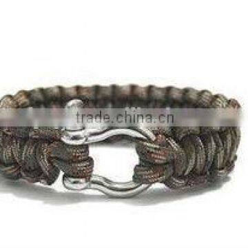 Customized charm bracelet survival bracelet