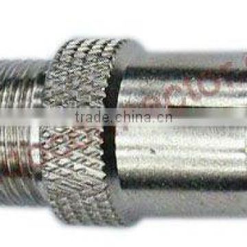 female to female IEC to f RF connector adapter