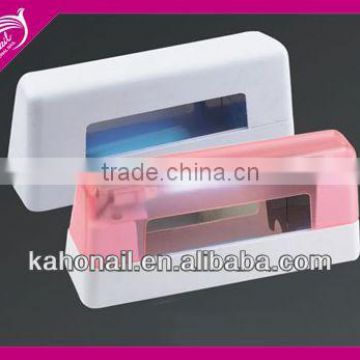 2014 yiwu kahonail factory best selling electrical 9w uv lamp pink nail art uv light FMD-808