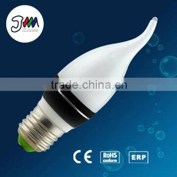 Newest high brightness!!3W 220V E14/B22/E27/B15 with High Power and high power LED Bulb CA37