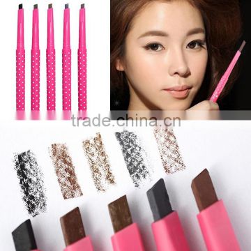 1 PCS HOT Women Ladies Waterproof Brown Eyebrow Pencil Eye Brow Liner Pen Powder Shaper Makeup Tool 5 colors Hot Sale