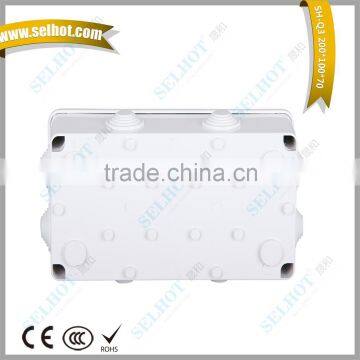 Factory direct sale ABS/PC waterproof Plastic busbar electrical junction box board 200*100*70