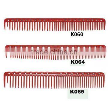 Professional salon use plastic barber comb