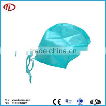 Disposable bouffant doctor cap,Dustproof urgical paper cap