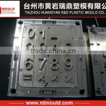 plastic numbers mould