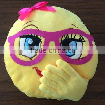 Whatsapp lovely new Emoji stuffed toys Silly Smiley Emoticon plush emoji pillows
