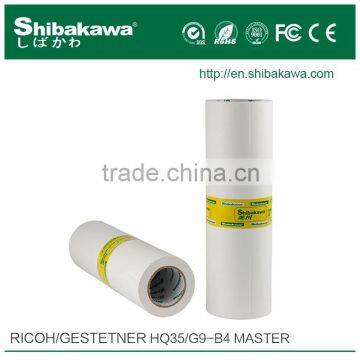 HD RESOLUTION gestetner master roll HQ-35/G9 for (HQ)DX-4443/4446C machine