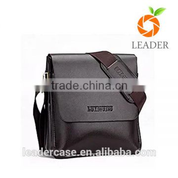 Durable design easy to carry leather shoulder bag men