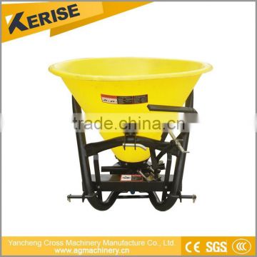 2015 Hot selling 3 point farm fertilizer spreader for tractor