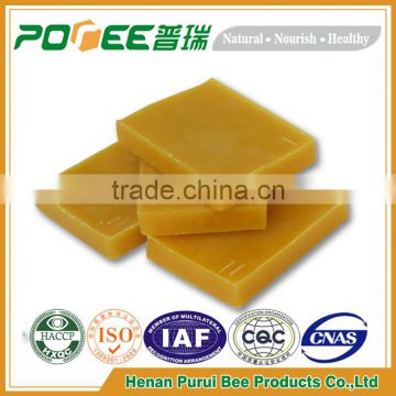 2016 Factory wholesale pure organic beeswax for cosmetics
