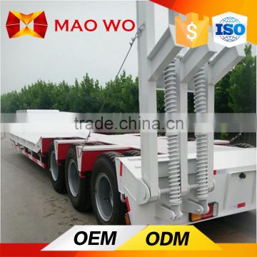 heavy duty 50 ton tri-axle semi low bed trailer dimensions for sale