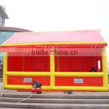Long Serve life large inflatable spray booth tent, inflatable movable store