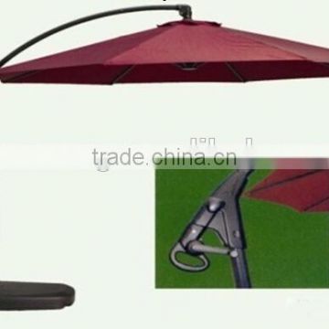 aluminum live umbrella cantilever parasol