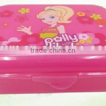 PP material Kids Plastic lunch boxes/children's lunch box/plastic food container
