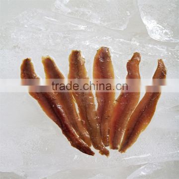 High quality vecum packed salted anchovy fillets
