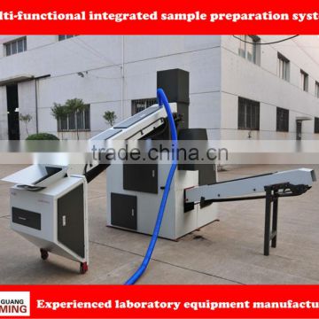 China best price laboratory crusher with divider system electricity plant coal sample preparation crusher machine