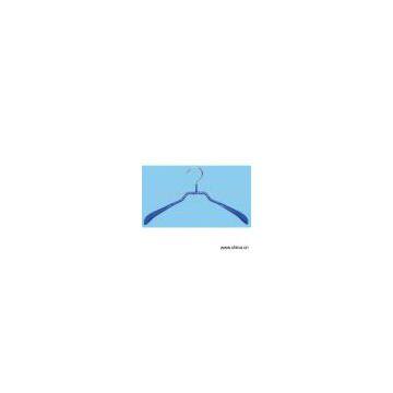 Sell Wide Shoulder Coat Hanger with Blue Coating