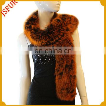 2014 Fashion women's fox fur scarf import scarf