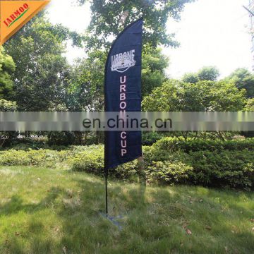 advertising flying banner with telescoping pole