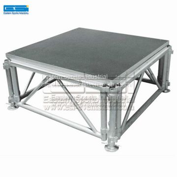 Aluminium Frame Plywood Adjustable stage Portable Stages