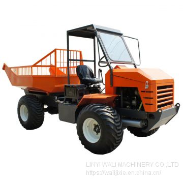 Palm garden transport tractor for muddy forests and marshes