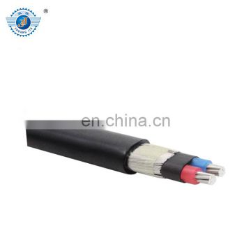 3x6awg XLPE Insulated Copper Concentric Cable