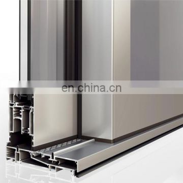 SHENGXIN Australia Standard custom latest main designs aluminium frame bathroom wardrobe Corner glass sliding stacking doors
